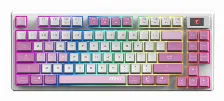 Teclado Inalambrico Msi Forge Gk600 Tkl W Violet Us Inalambrico / Bluetooth / Usb 2.0 / Rgb